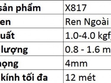 Béc X817 - Béc tưới phun mưa bằng đồng bán kính 8 -10 mét có thể điều chỉnh bán kính tưới